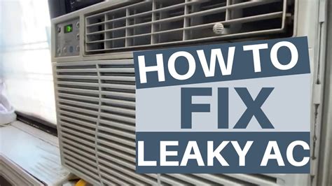 why is my window ac leaking water|Why Is My Air Conditioner Leaking Water and How to。